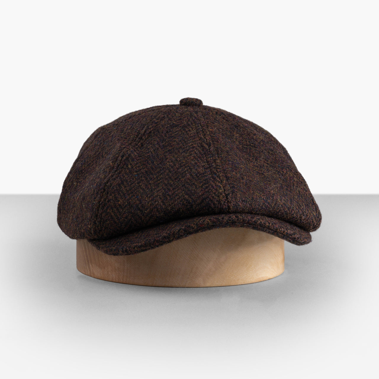 Brown Herringbone