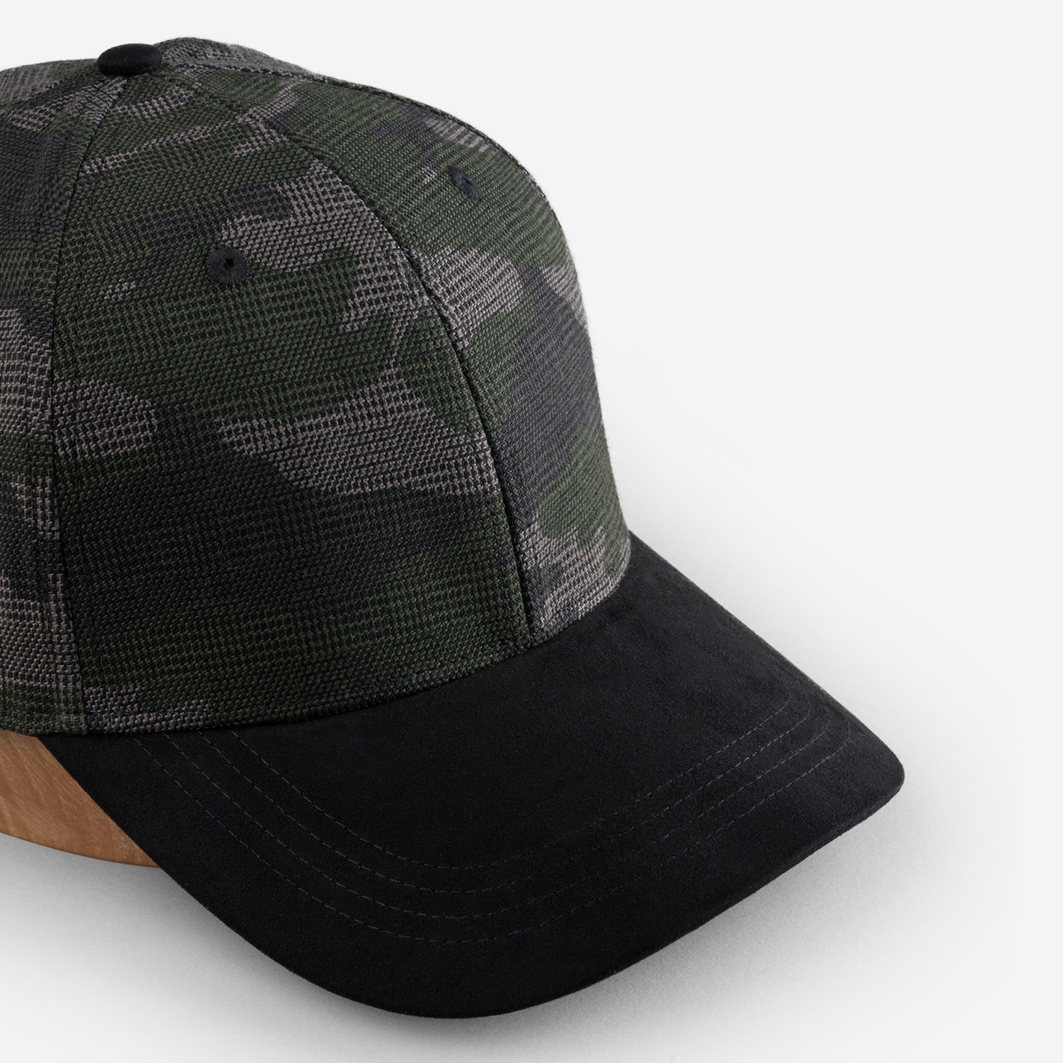 Big Structured Baseball Patterned Wool Cap / Hats For Big Heads ...
