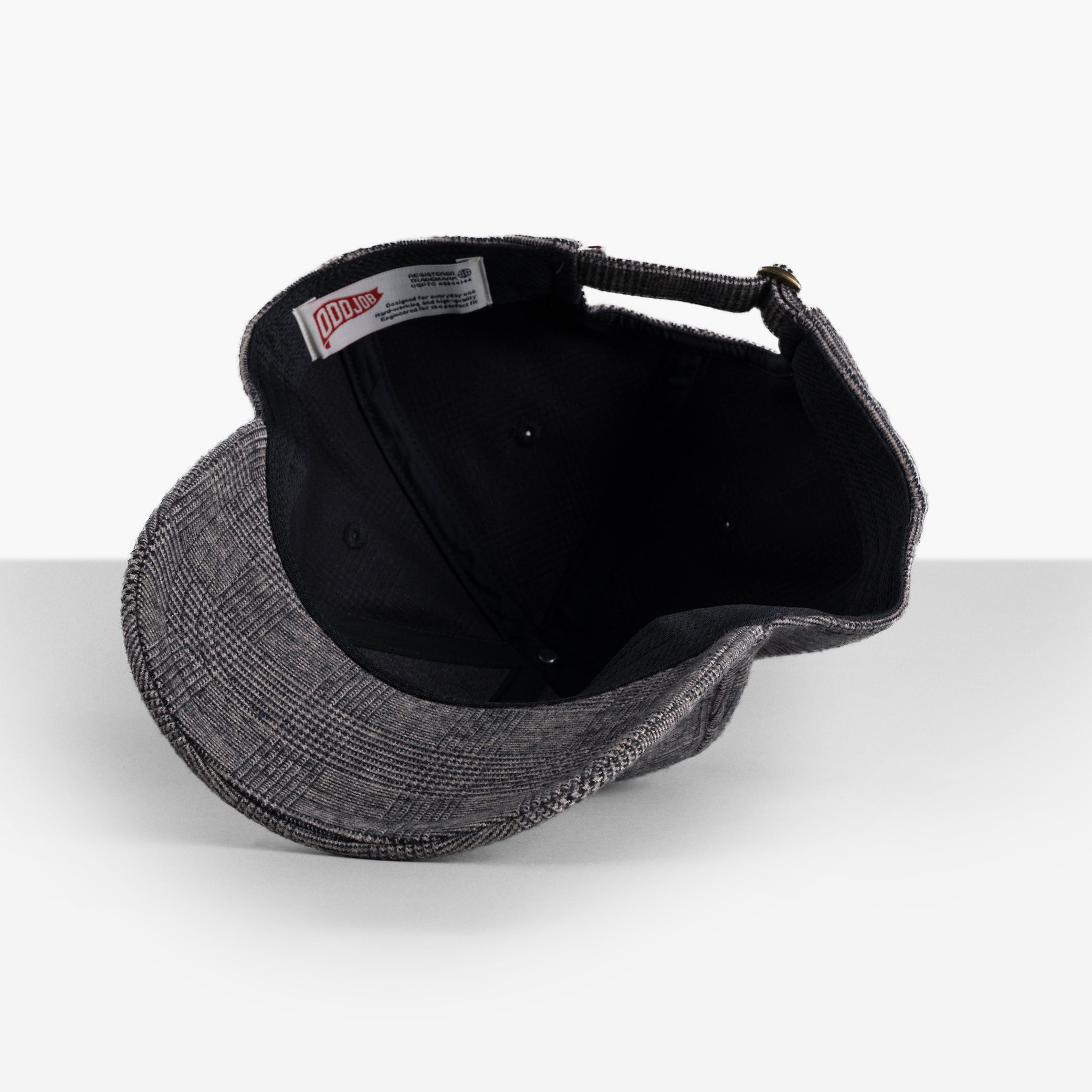 Big Structured Baseball Patterned Wool Cap / Hats For Big Heads ...
