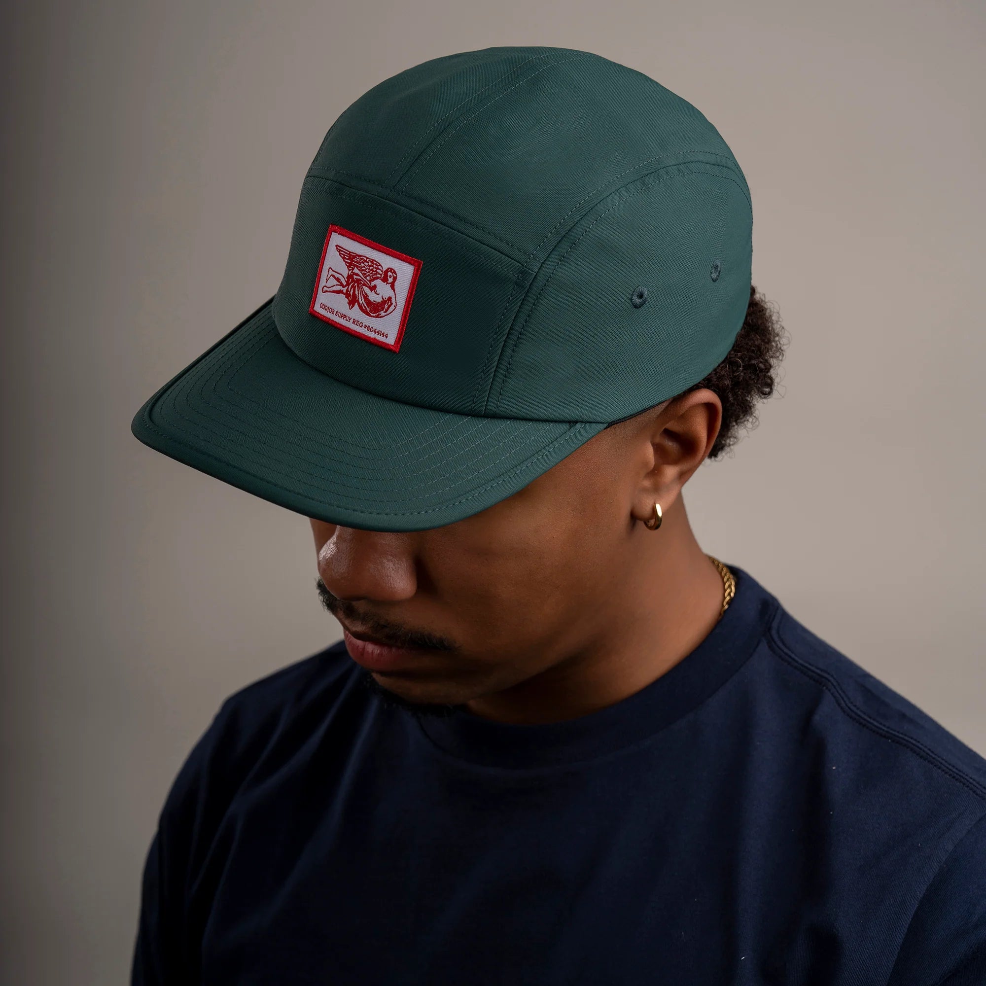 Supreme Big Camp Cap Army Green Hat For Big Heads Oddjob® Hats
