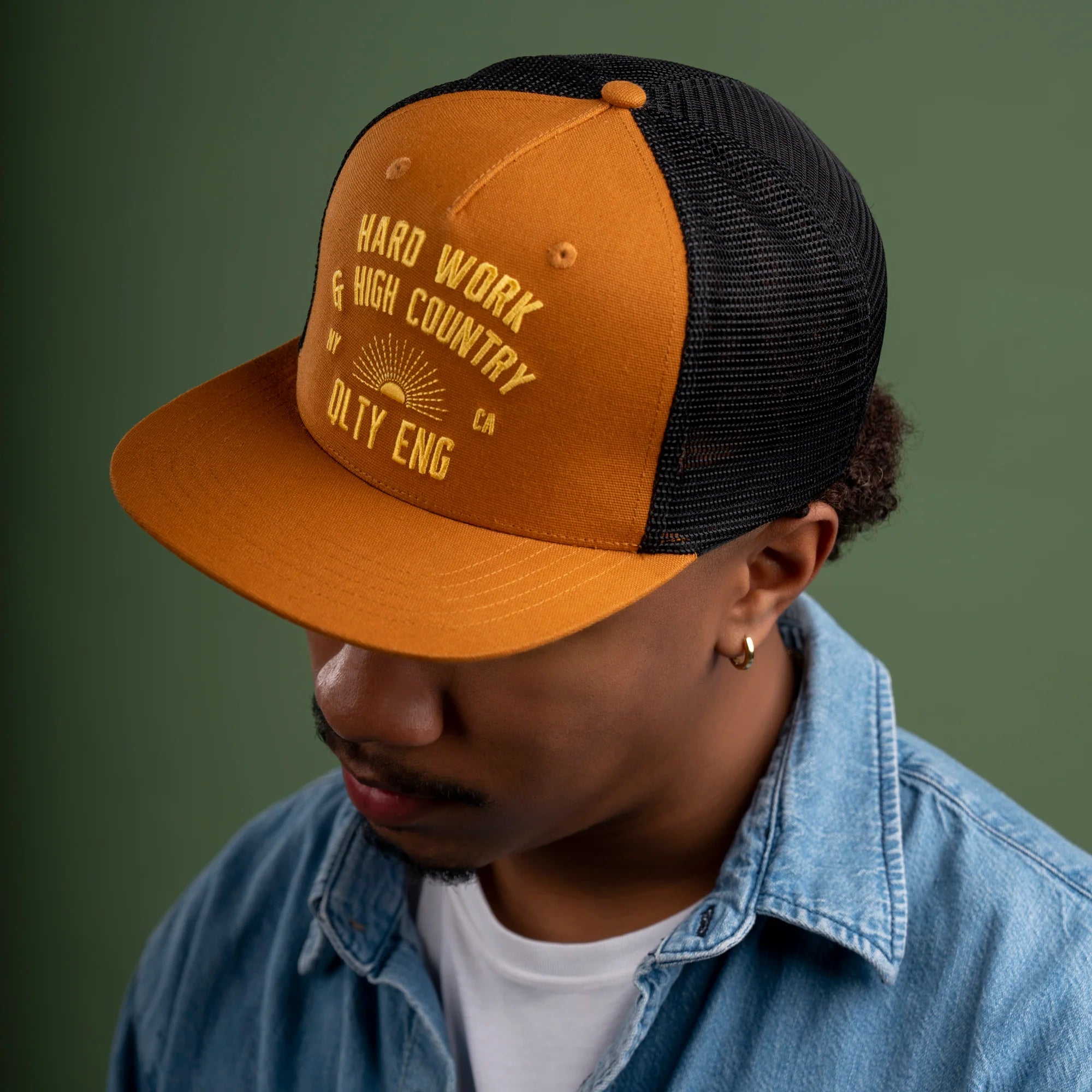 Big Tall Trucker Hat / Hats For Big Heads / Oddjob Hats - Oddjob® Hats