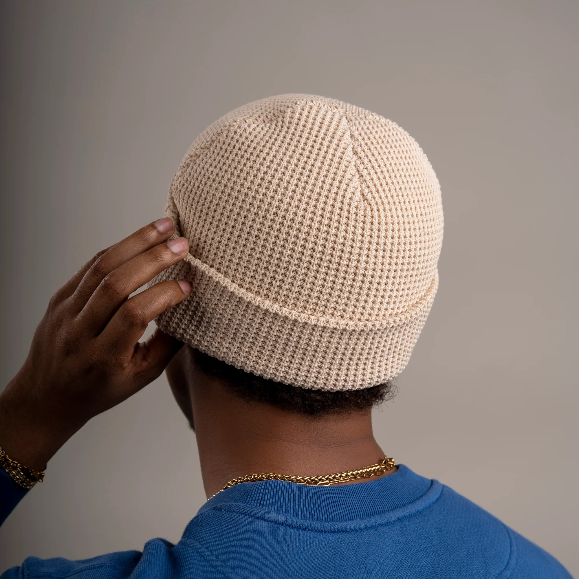 Big Waffleknit Beanie / Hats For Big Heads / Oddjob Hats - Oddjob Big Waffleknit Beanie / Hats For Big Heads / Oddjob Hats - Oddjob
