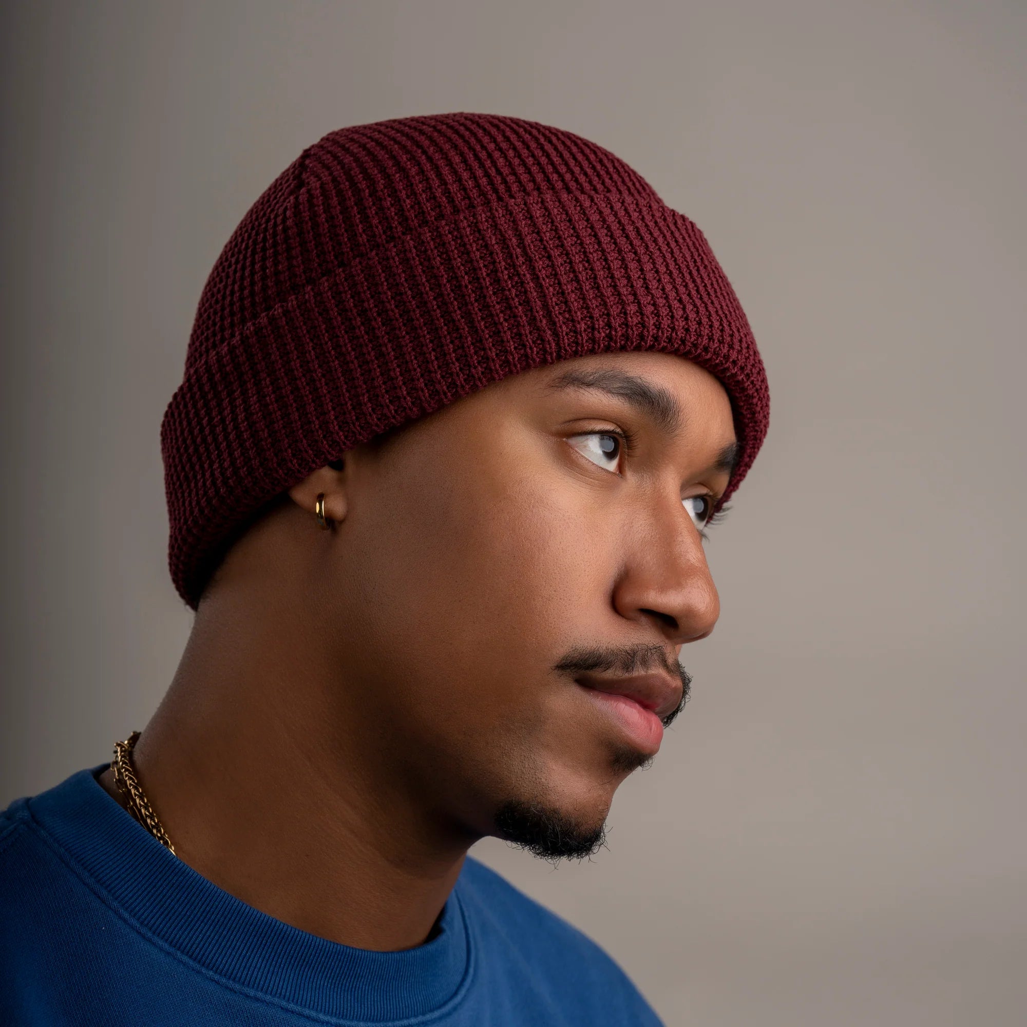 Big Waffleknit Beanie / Hats For Big Heads / Oddjob Hats - Oddjob Big Waffleknit Beanie / Hats For Big Heads / Oddjob Hats - Oddjob