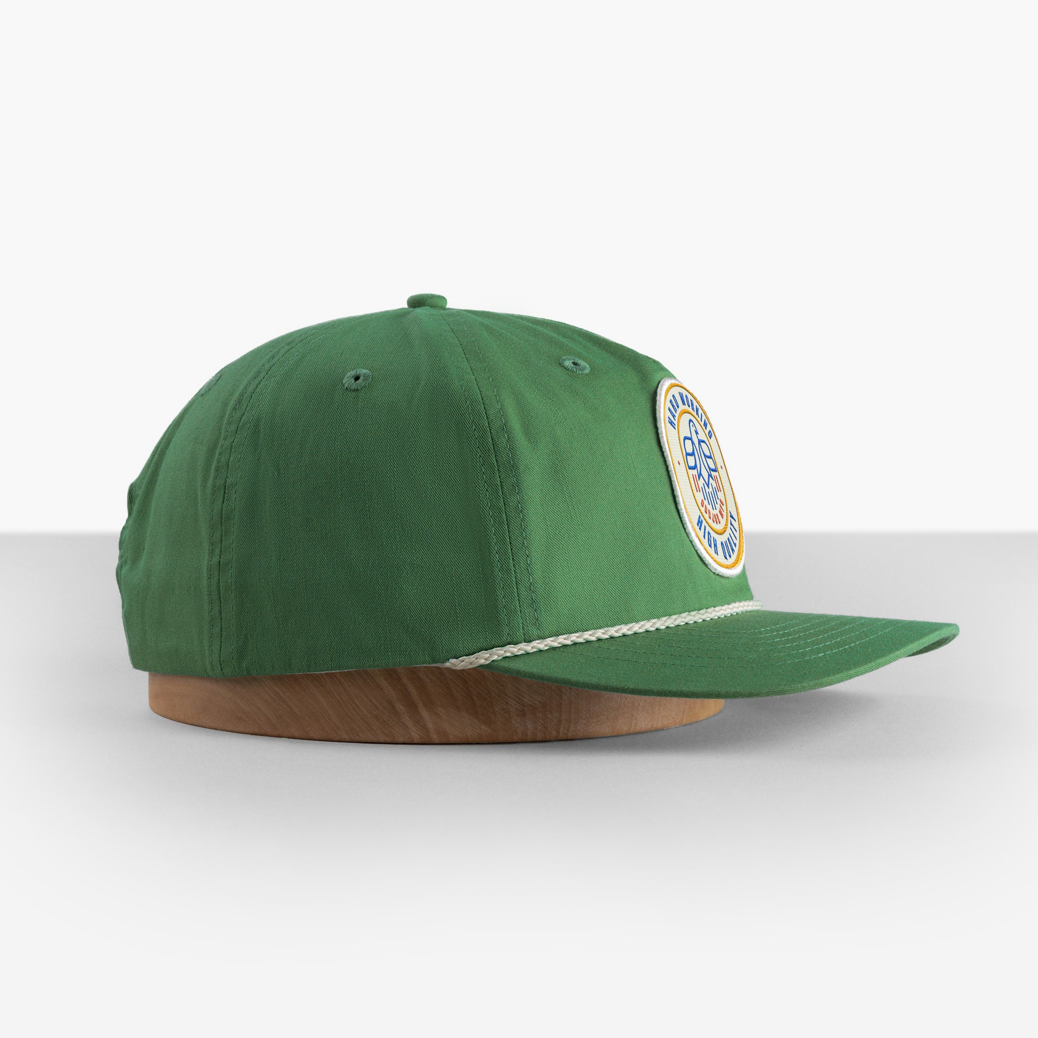 Big Flat Bill Unstructured Rope Hat / Hats For Big Heads / Oddjob Hats ...