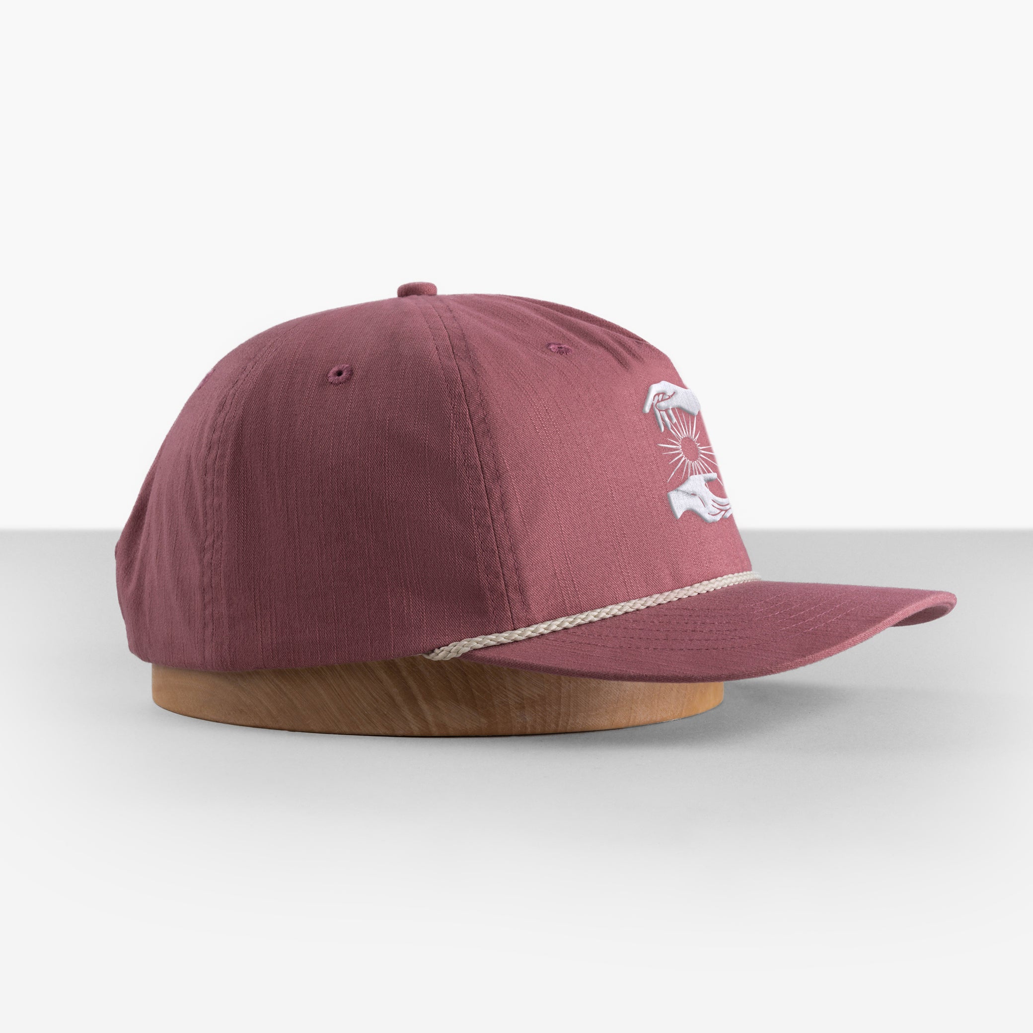 Big Flat Bill Unstructured Rope Hat / Hats For Big Heads / Oddjob Hats ...