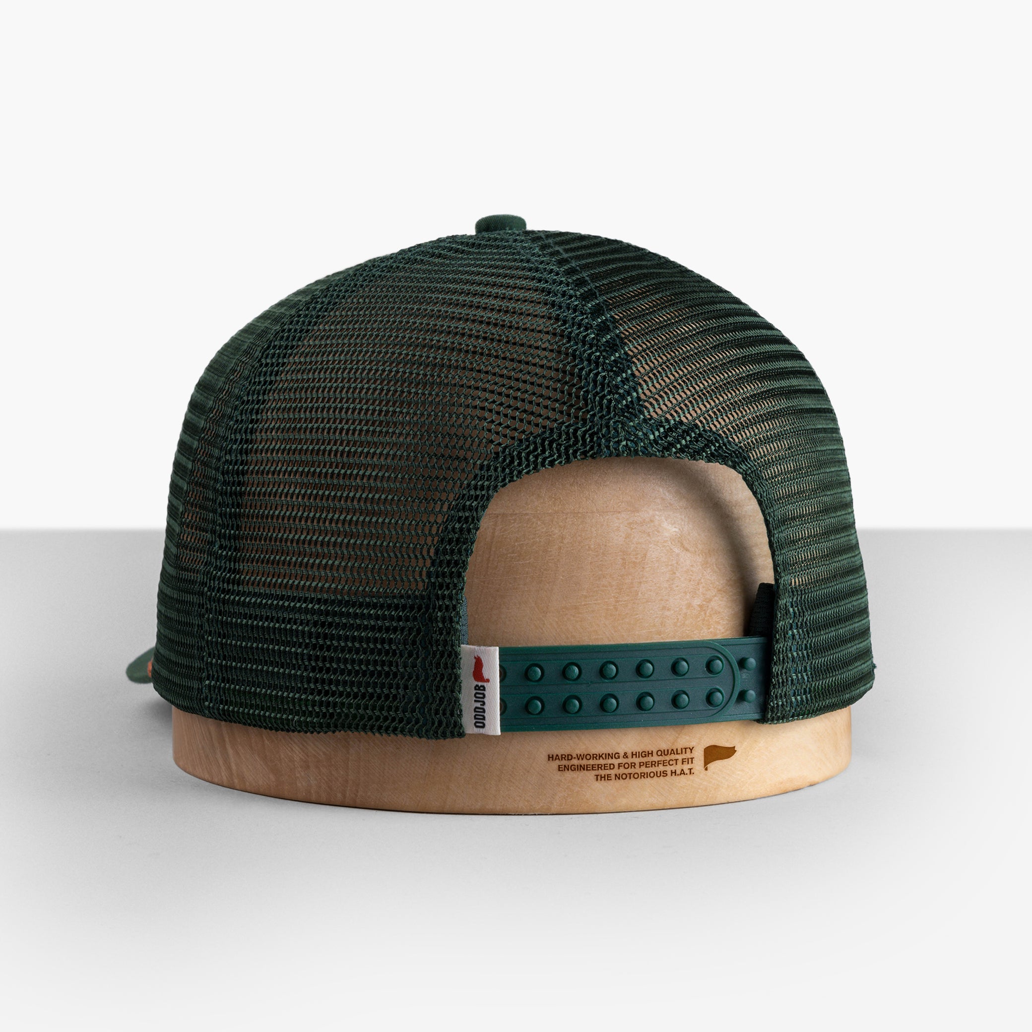 Big Flat Bill Unstructured Rope Mesh Hat / Hats For Big Heads / Oddjob ...