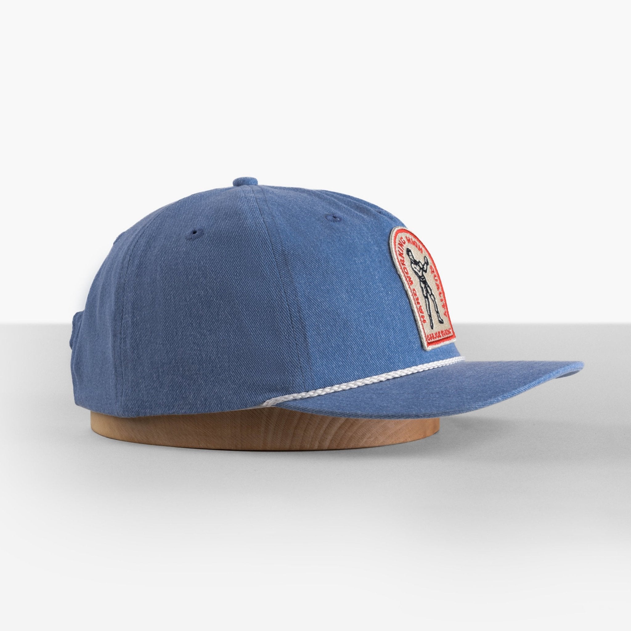 Big Flat Bill Unstructured Rope Hat / Hats For Big Heads / Oddjob Hats ...