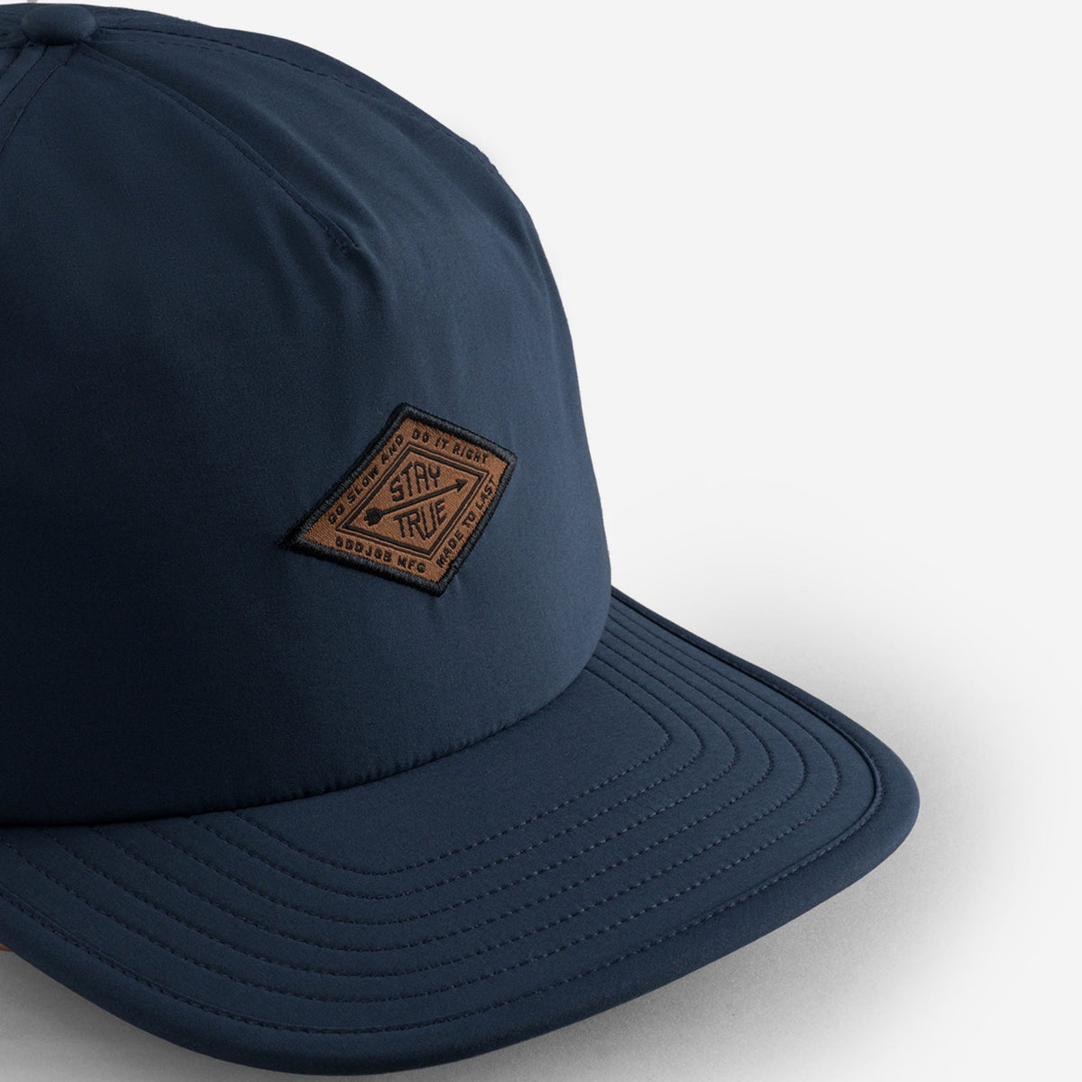 Big Flat Bill Unstructured Wicking Hat / Hats For Big Heads / Oddjob ...